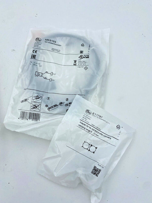 3pc x IFM MK5103 T - Slot Pneumatic Cylinder Position Sensor - KLR Automation
