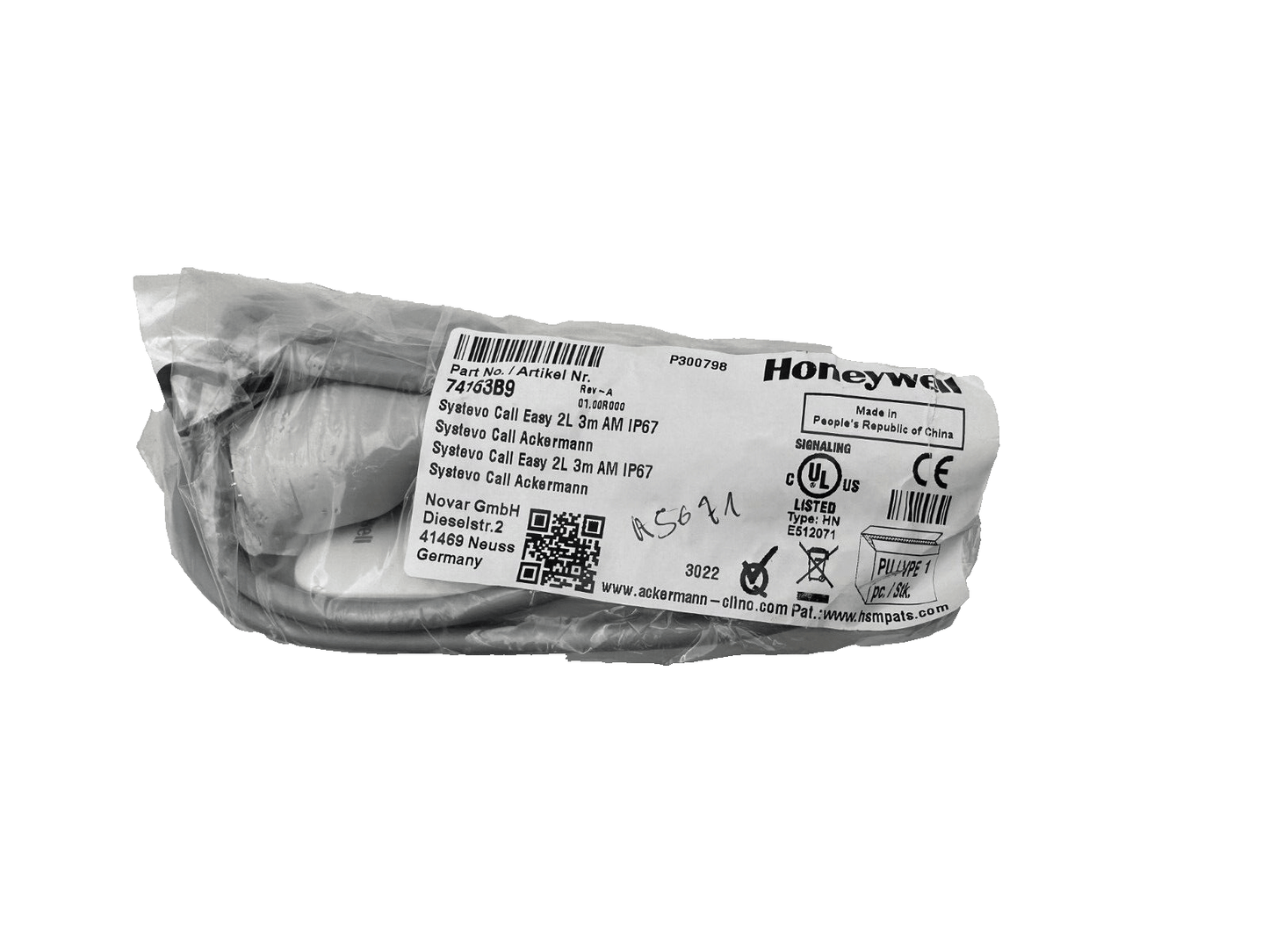 HONEYWELL 74163B9 SYSTEVO EASY CALL 2 BOUTONS LUMINEUX - KLR Automation