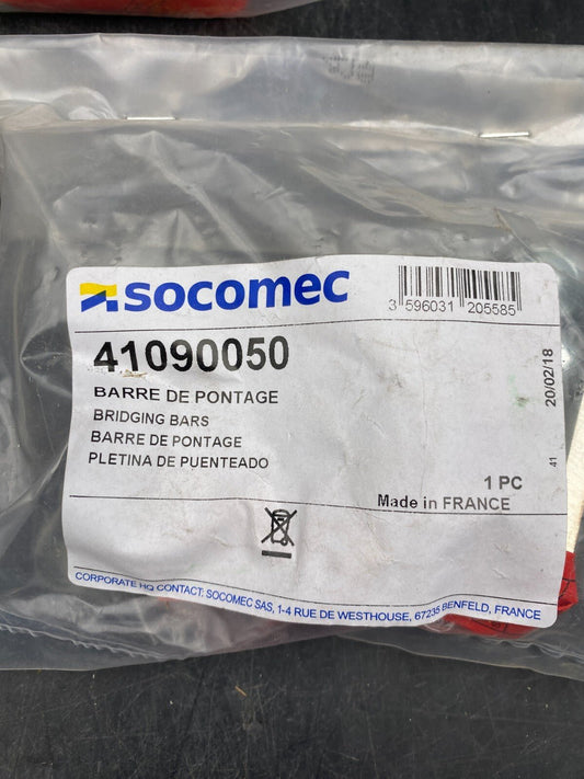 LOT DE 3 SOCOMEC 41090050 BARRE DE PONTAGE - KLR Automation