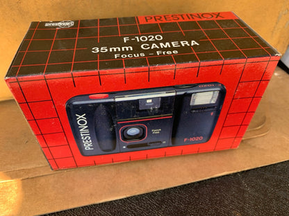 New Old Stock Prestinox F-1020 35mm Camera Photo Focus Free
