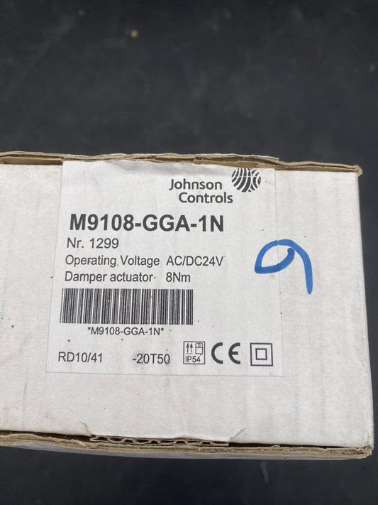 JOHNSON CONTROLS SERVOMOTOR M9108-GGA-1N AC/DC24V