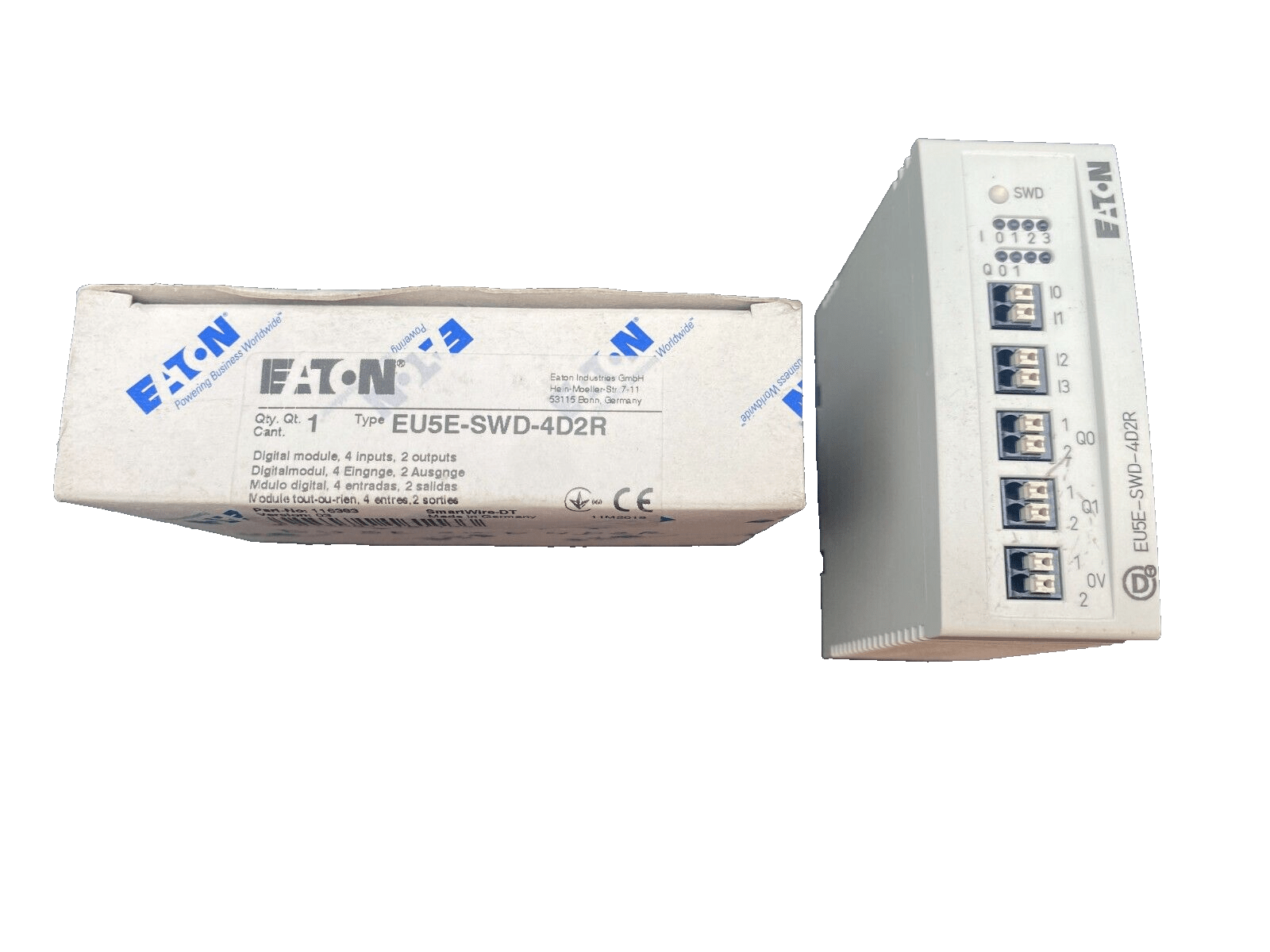 EATON EU5E - SWD - 4D2R MODULE DIGITAL 4 ENTREES 2 SORTIES x1pc - KLR Automation