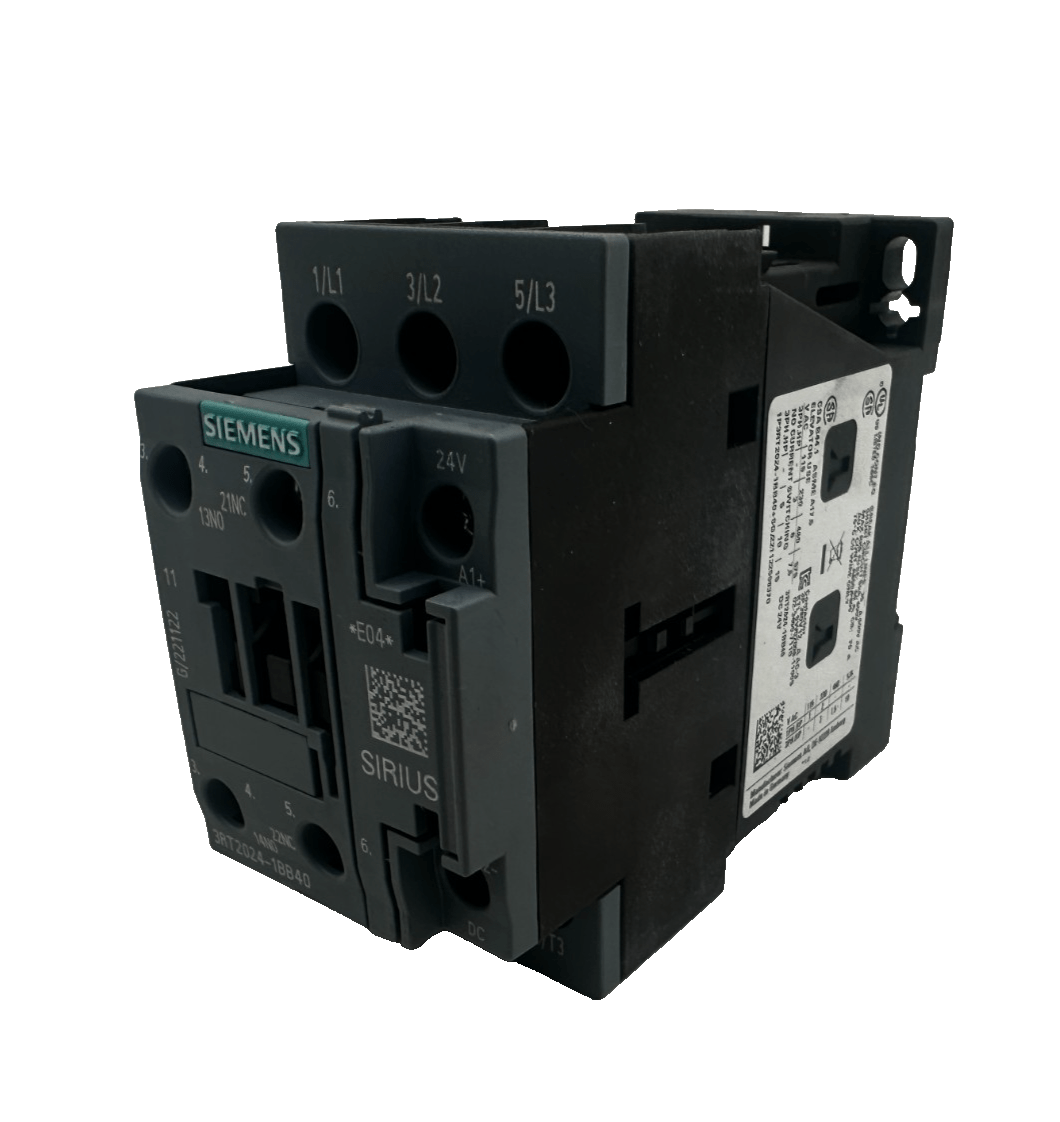 SIEMENS 3RT2024 - 1BB40 CONTACTEUR - KLR Automation