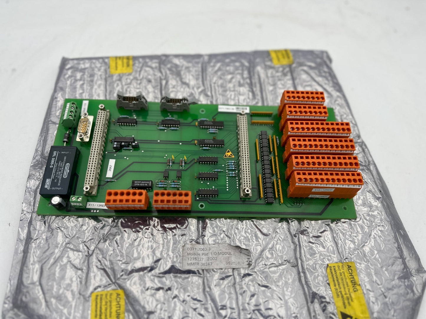 0371.7063.3 Module Plat 1/0-MODUL 1275227 Z002 MMFR 36247 592038/4