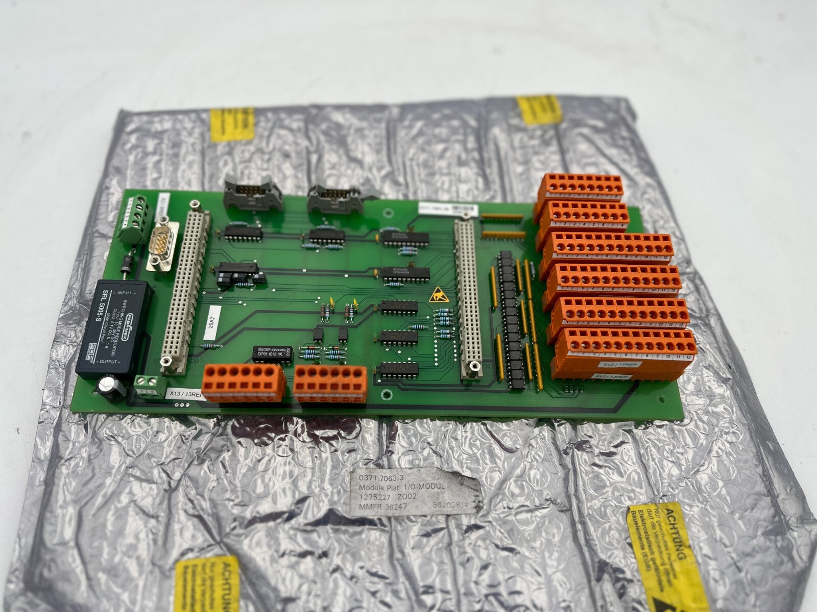 0371.7063.3 Module Plat 1/0-MODUL 1275227 Z002 MMFR 36247 592038/4