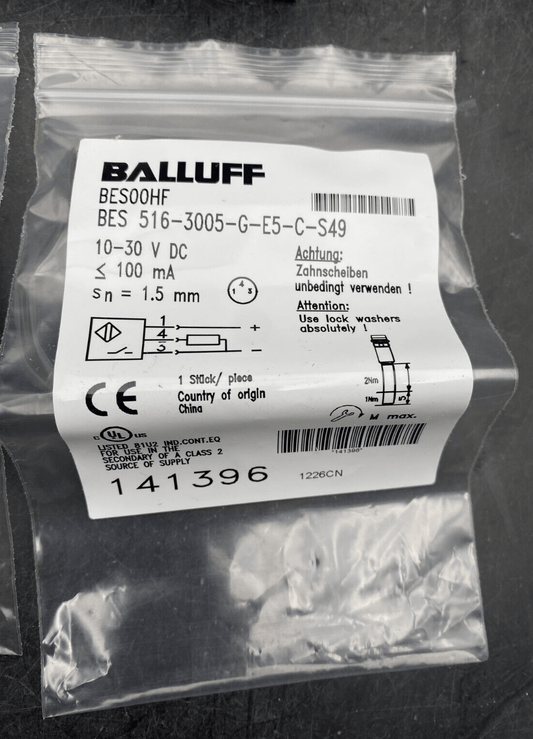 BALLUFF BES00HF CAPTEUR INDUCTIF x1pc - KLR Automation
