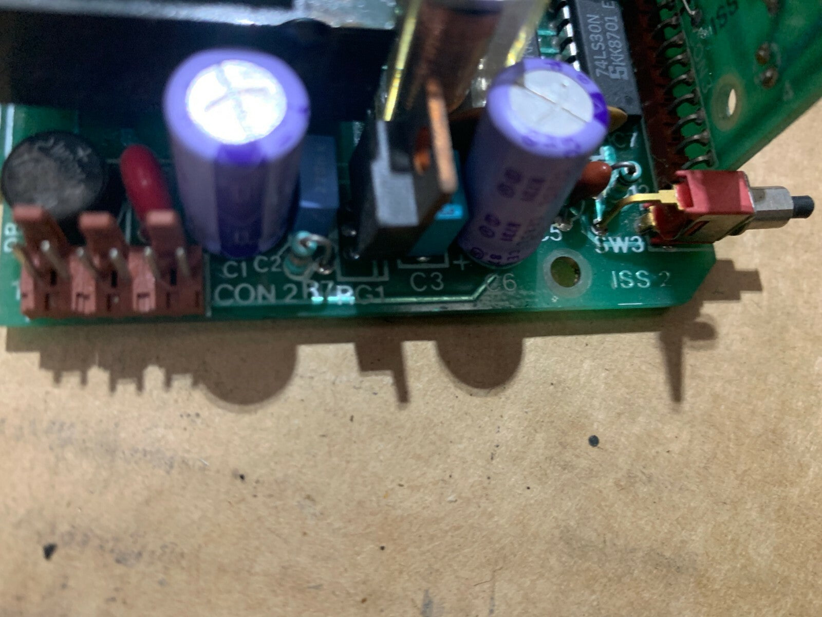card Controls machine printed see and make offer