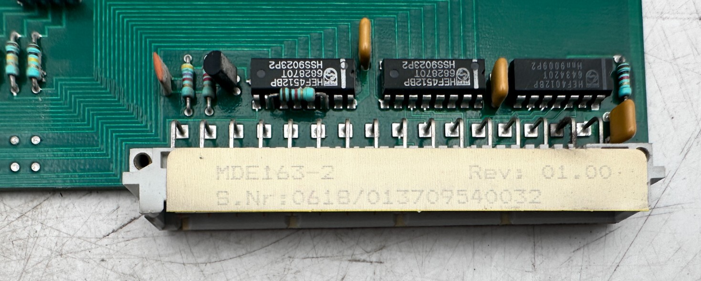 B&R BERNECKER &RAINER E 163 MDE163-0 REV: 01.00 INPUT CARD x1pc