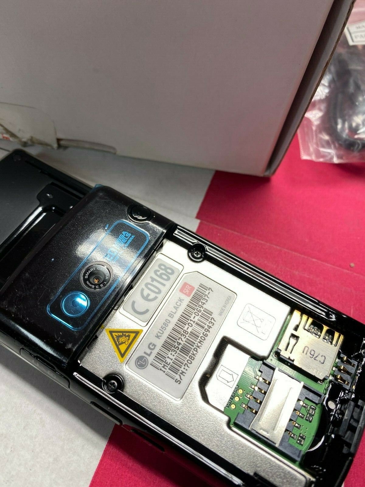 LG KU580 Chocolate Rare collectors phone Mobile Cell 2 - KLR Automation
