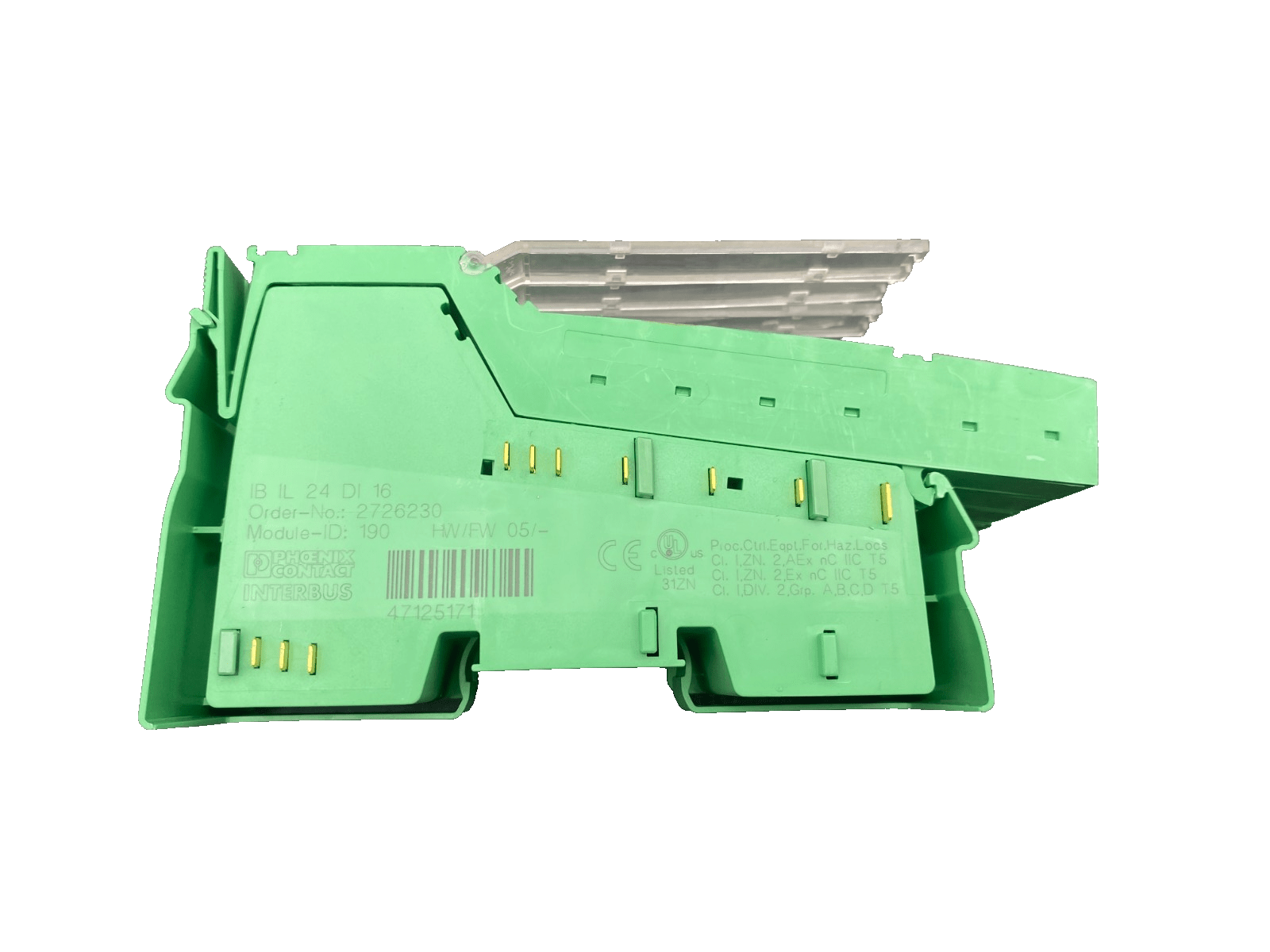 PHOENIX CONTACT IB IL 24 DI16 2726230 INTERBUS HW/FW 05/ LOT OF 4 x1pc - KLR Automation