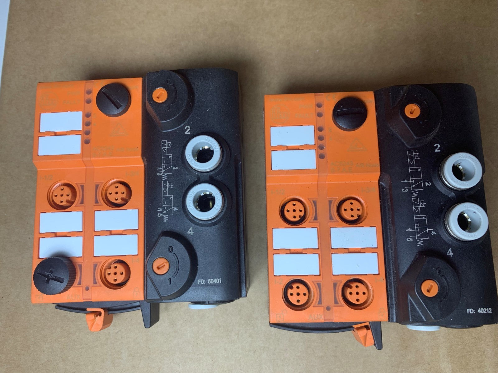 1 x Ifm Electronic AS-i AirBox AC5253 5/2 Bistable 4DI-Y AUX E AF 1508 Interface