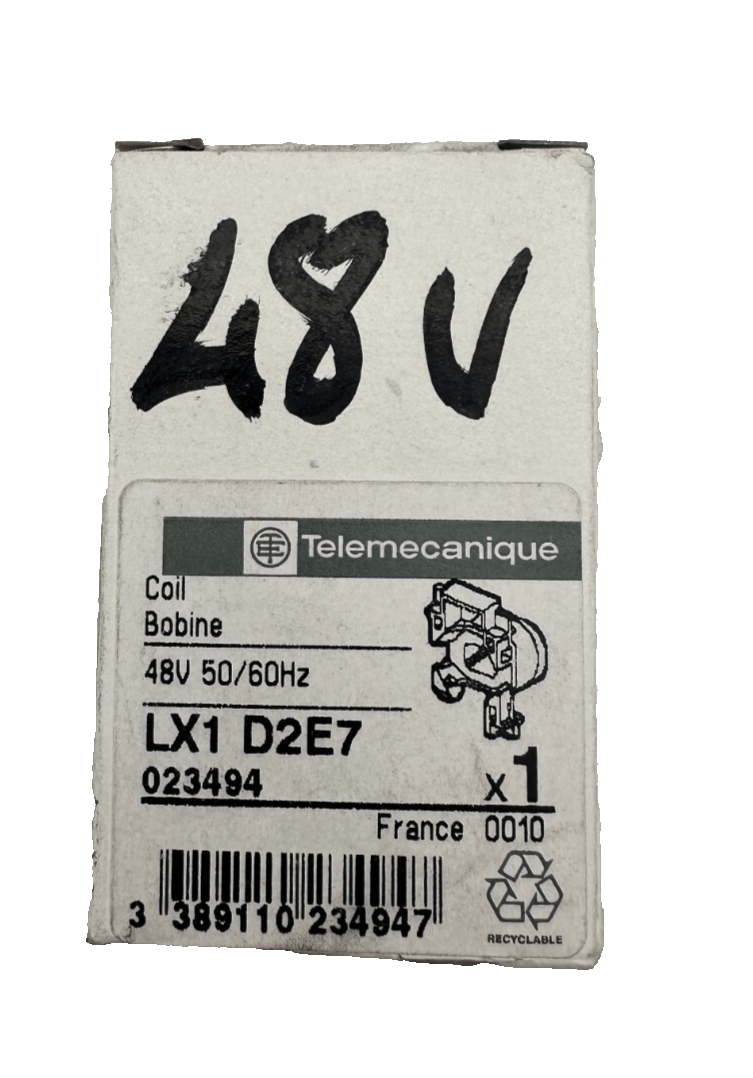 TELEMECANIQUE LX1D2E7 LX1 D2E7 023494 BOBINE x6pc - KLR Automation