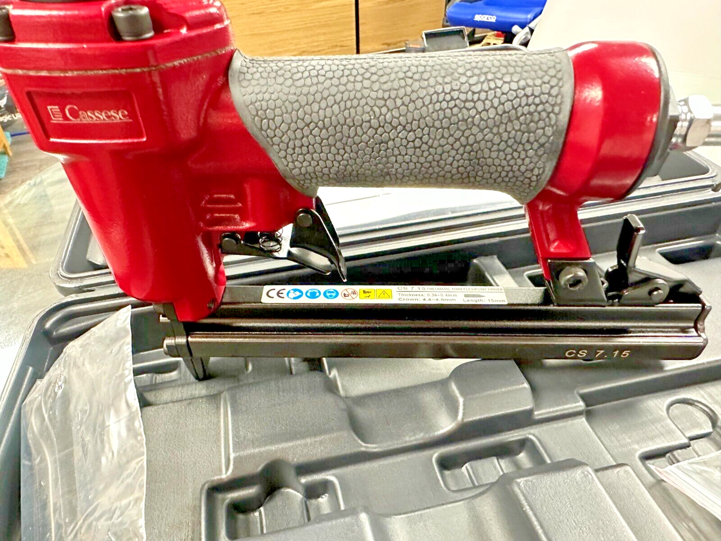 CASSESE CS715  Pneumatic FLEXIPOINT Driver 15mm CS 7.15 Tab Gun Arrow Framing