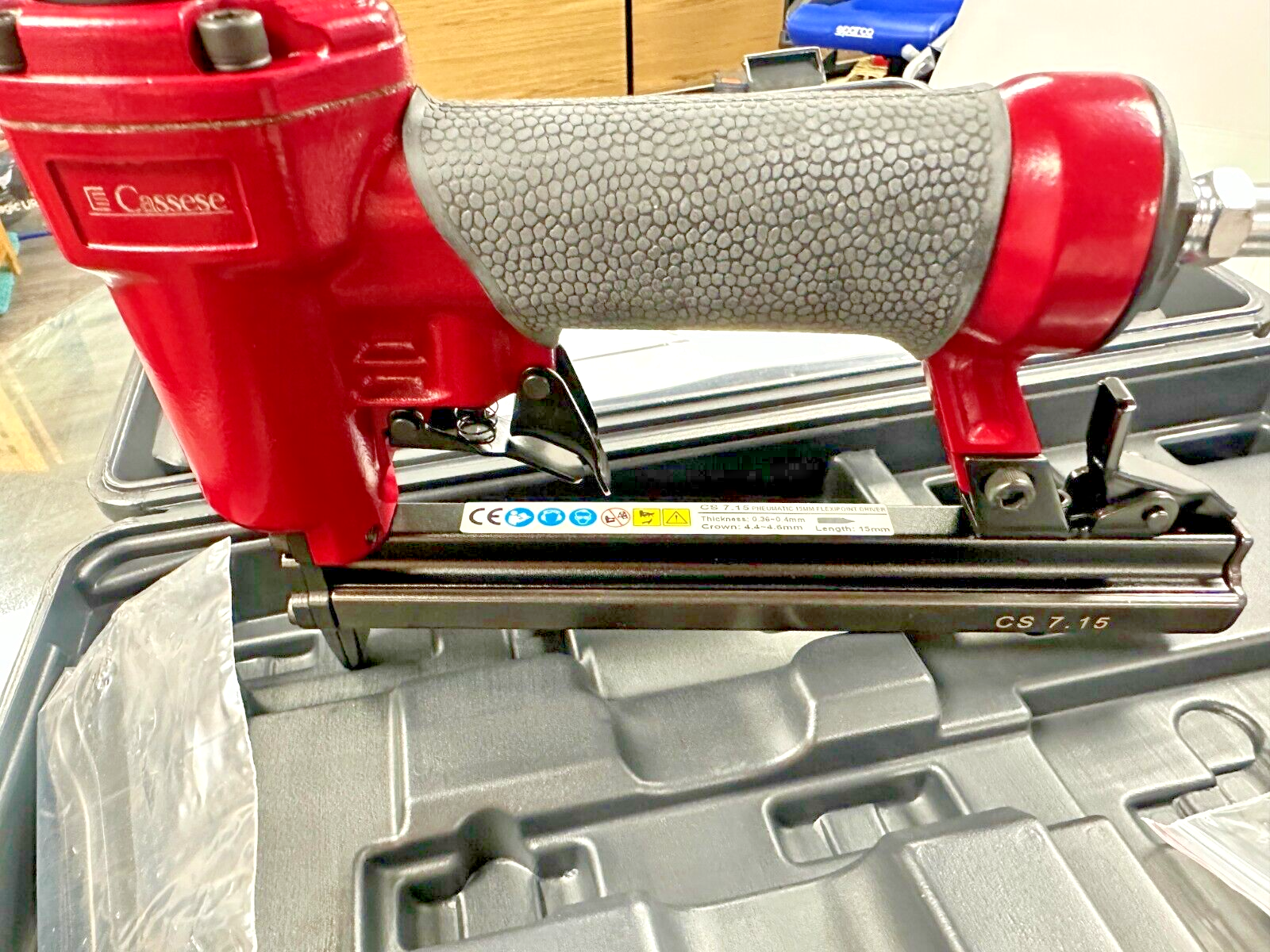 CASSESE CS715  Pneumatic FLEXIPOINT Driver 15mm CS 7.15 Tab Gun Arrow Framing