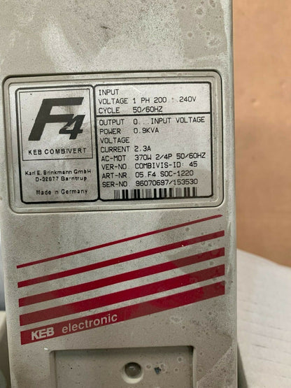 1 x Keb Combivert F4 05.F4.S0C-1220