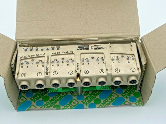 API Module dextension Phoenix Contact IBS RL 24 DIO 8/8/8-T 2836476 24 V/DC 1 pc