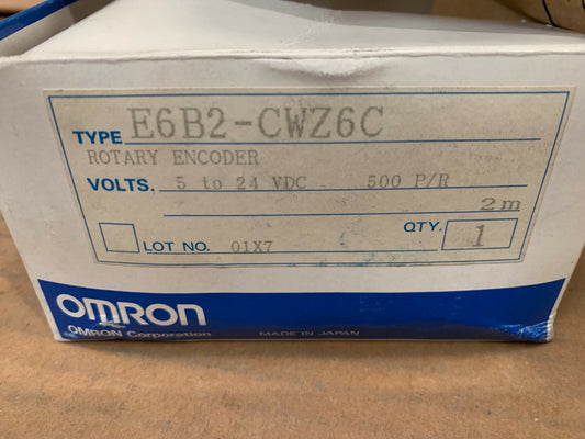 E6B2-CWZ6C 1200P/R 0.5M | OMRON Industrial Automation Rotary Encoder