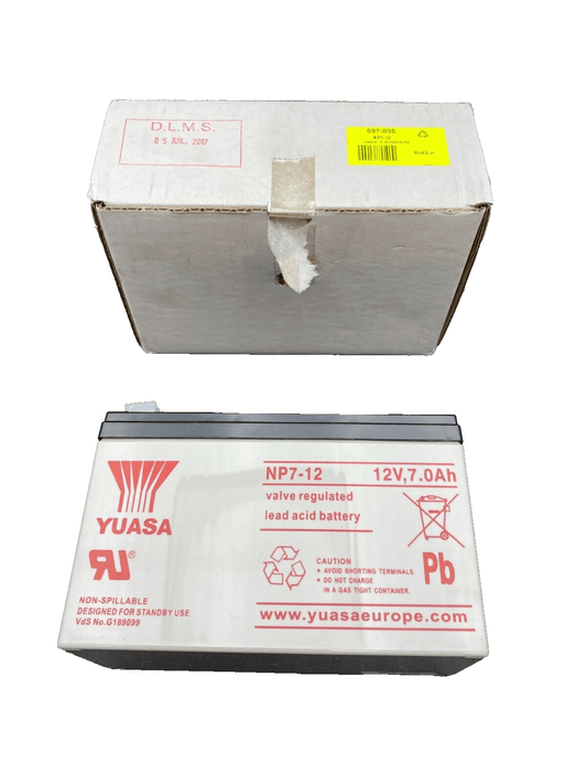 YUASA NP7 - 12 12V 7A BATTERIES x5pc - KLR Automation