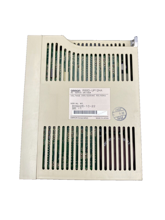 OMRON R88D-UP12HA AC SERVO DRIVER 200-220VAC