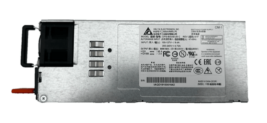 DELTA ELECTRONICS DPS - 800AB - 25 C REV S1F 800W SWITCHING POWER SUPPLY - KLR Automation