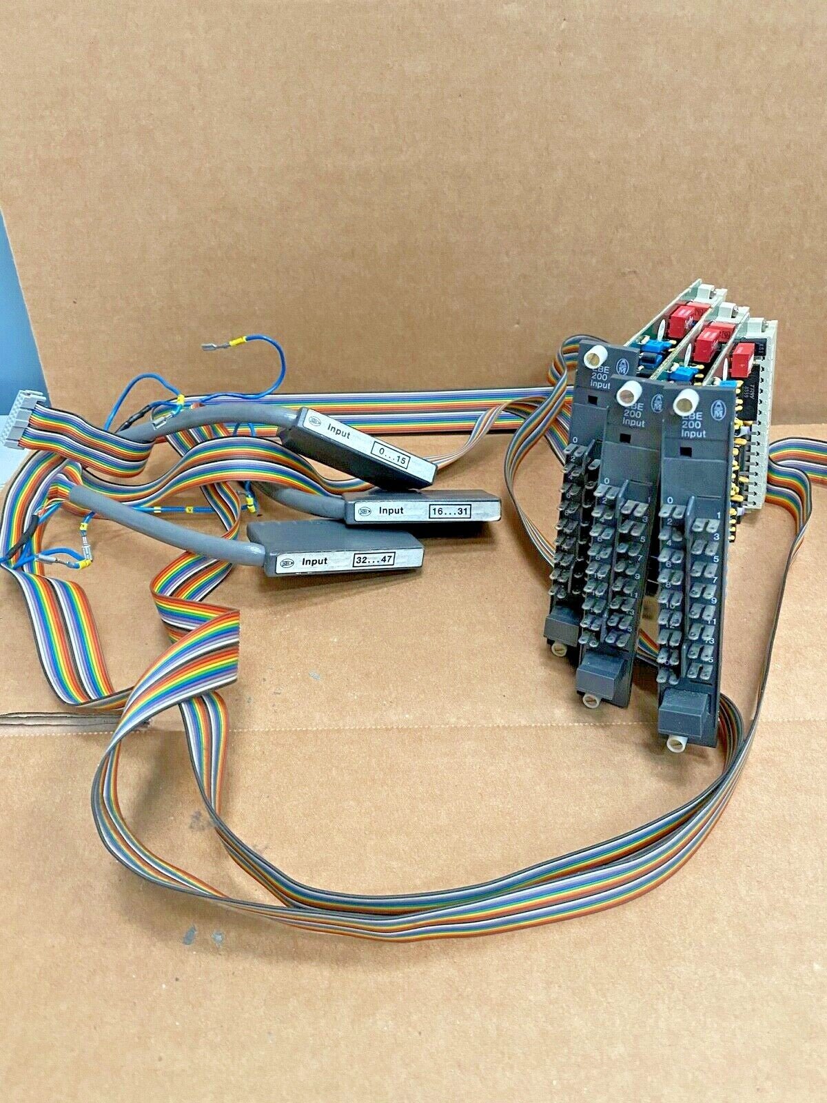3 pc x Klöckner Moeller Sucos Ebe 200 Input with connector Power Module - KLR Automation