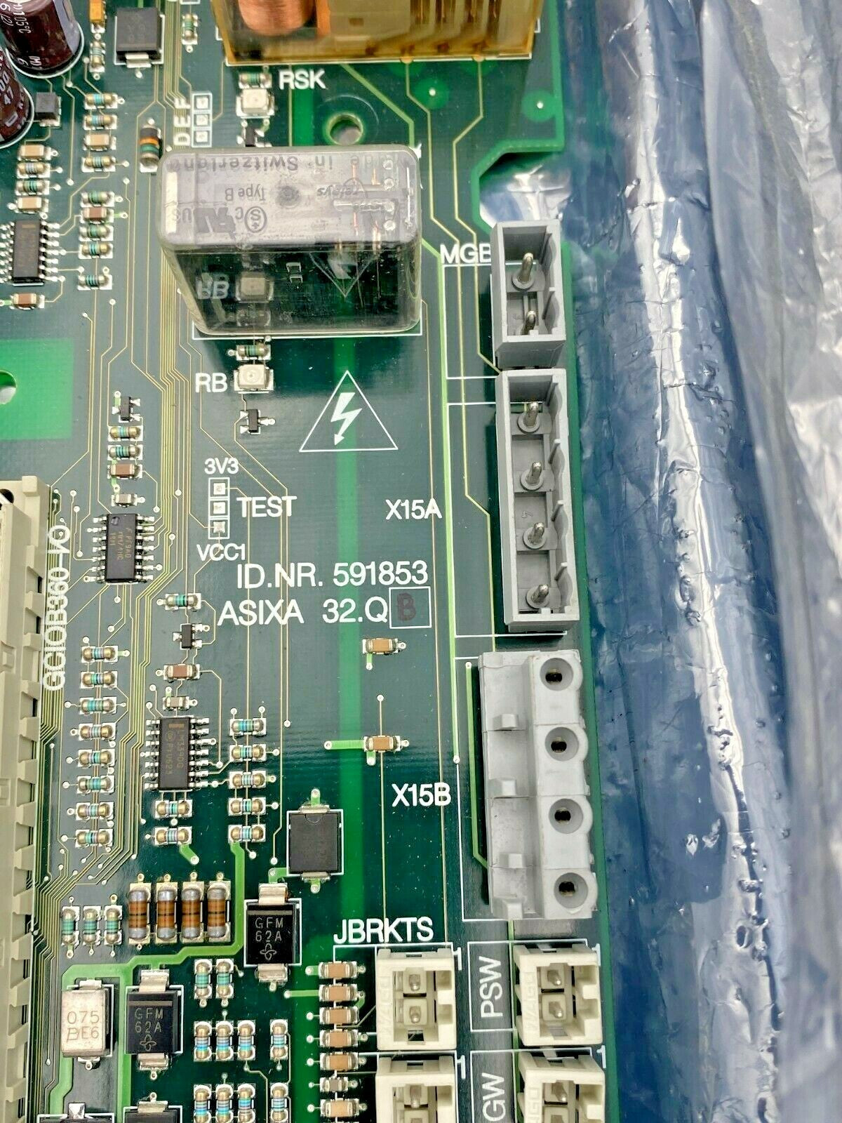  Elevator Mainboard PCB SCHINDLER ASIXA 32.Q 591853 5400 for ESC