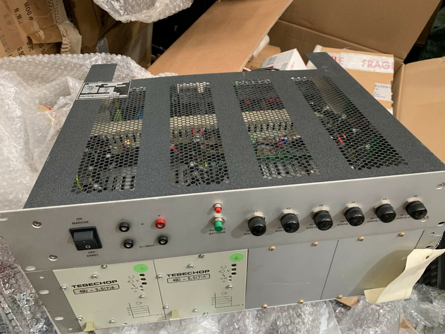 Coffret Redresseur 48V Tebechop - KLR Automation