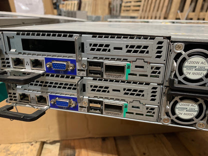INTEL - SERVER BOARD SYSTEM H2312JFQJR SGL 2U 4 NODE 3.5IN 1200W PSU Chassis 