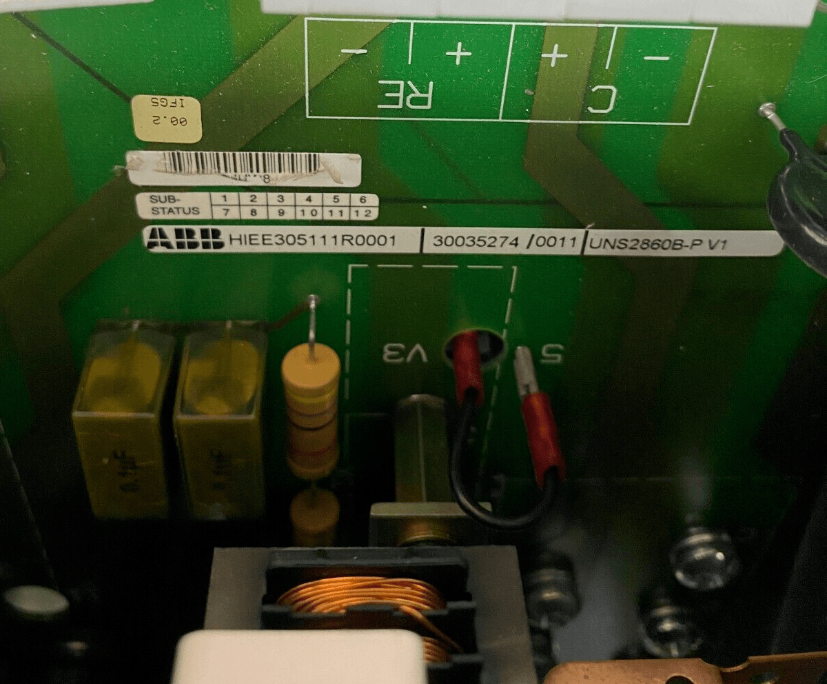ABB UNITROL F UNS 4870A - Z V3002 3BHB001230R0001 - KLR Automation