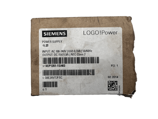 SIEMENS 6EP1351 - 1SH03 LOGO POWER 100 - 240V POWER SUPPLY - KLR Automation