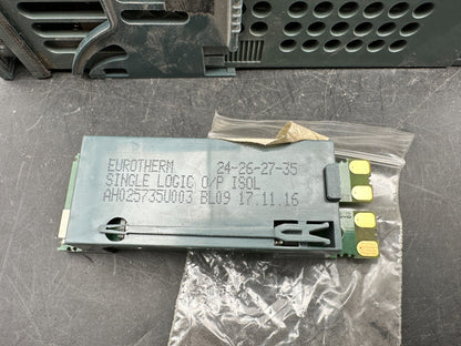 EUROTHERM 2404/CC/VH/HZ/XX/XX/ DL/XX/XX/XX / FRA/ + single logic o/p