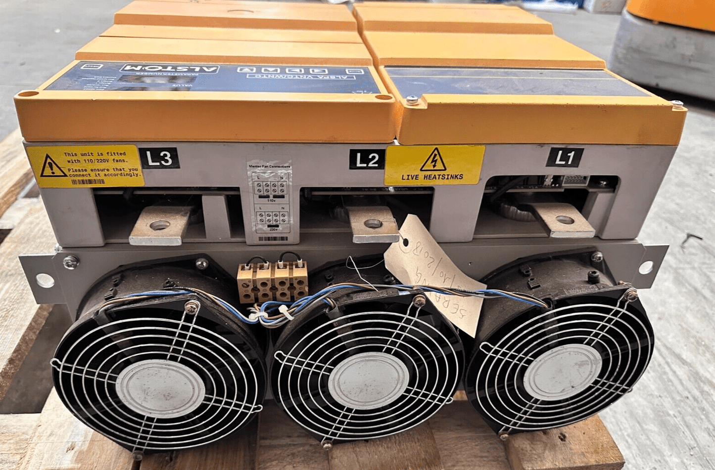 ALSTOM ALSPA VNTC4420E CONVERTISSEUR 150 kW - KLR Automation