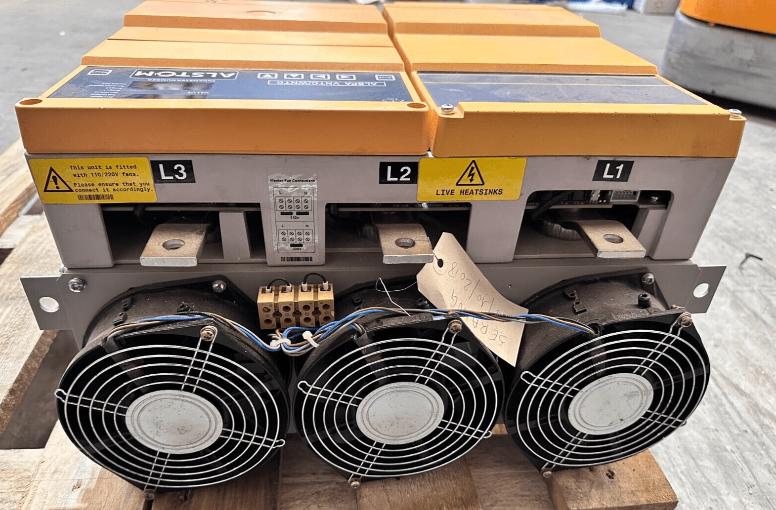 ALSTOM ALSPA VNTC4420E CONVERTISSEUR 150 kW - KLR Automation