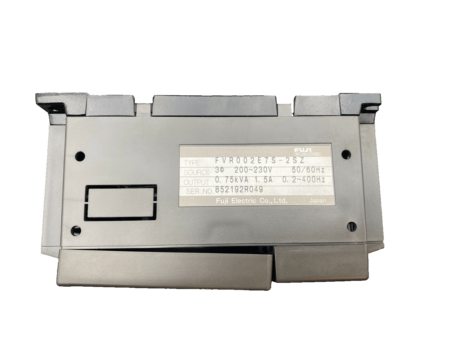 FUJI ELECTRIC FVR E7S FVR002E7S - 2SZ 200 - 230V 0.75 kVA - KLR Automation