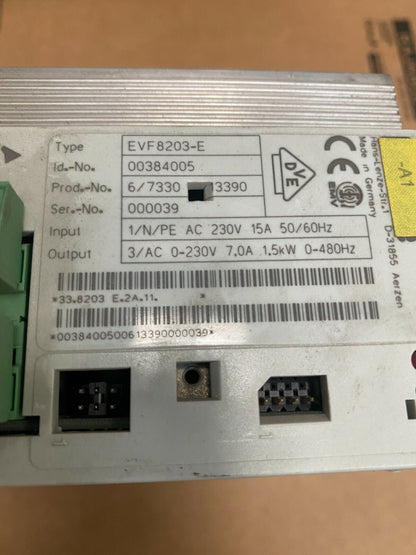 Lenze EVF8203 - E EVF 8203E 33.8203 - E 00384005 - Variateur de fréquence - KLR Automation