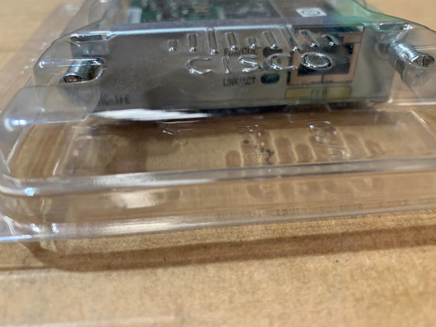 Genuine Cisco HWIC - 1FE 1 - Port Fast Ethernet Layer 3 Interface Card 73 - 10676 - 02 - KLR Automation