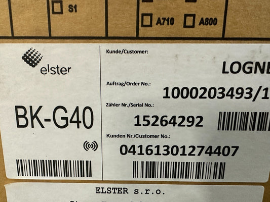 Honeywell ELSTER BK - G40 DN 80 counter - KLR Automation