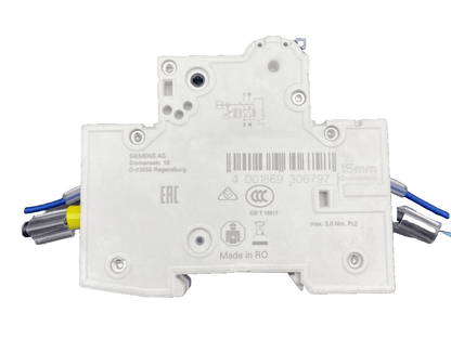 SIEMENS 5SU1356 - 7KK10 C10 30mA CIRCUIT BREAKER x5pc - KLR Automation