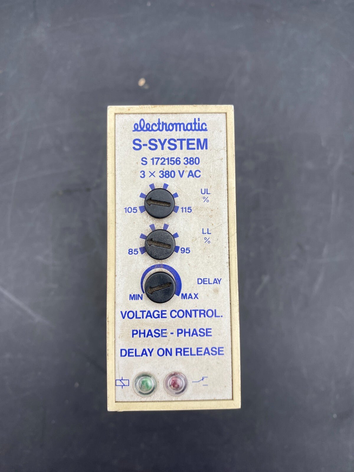 ELECTROMATIC S - SYSTEM S 172 156 380 PROCESS CONTROL THREE PHASE - KLR Automation