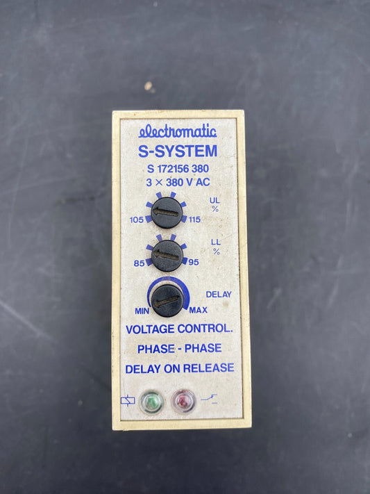 ELECTROMATIC S - SYSTEM S 172 156 380 PROCESS CONTROL THREE PHASE - KLR Automation