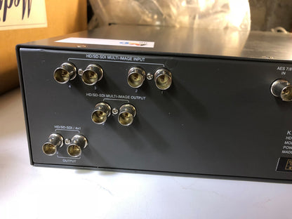  K2E Tek Point HD QUAD AUDIO VIDEO MONITOR QHDM-3408 BroadCast