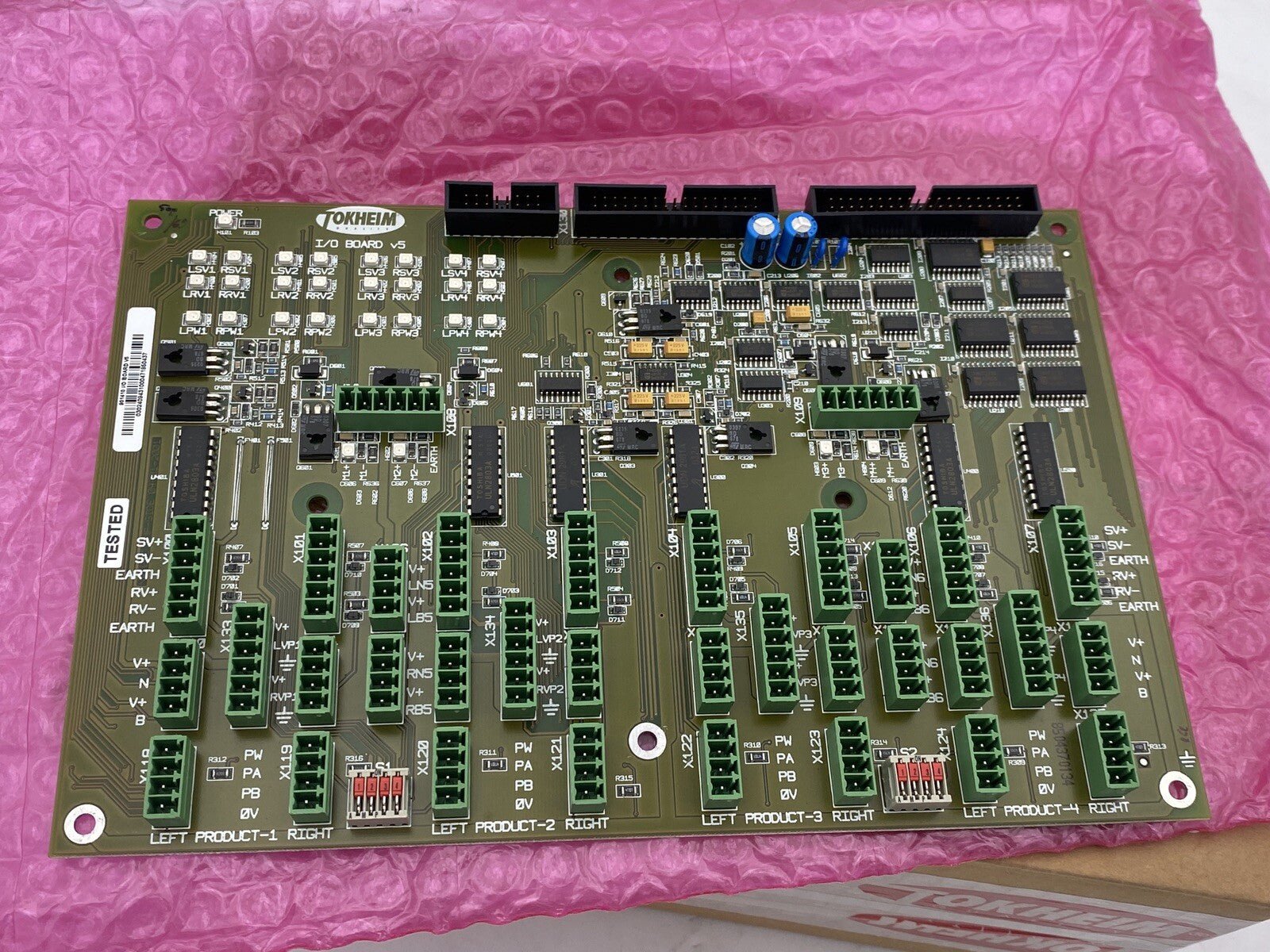 1pc x TOKHEIM Card Board I/O V5 901410 I/0 BOARD V5 - KLR Automation