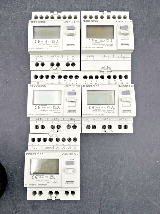 1pc x SOCOMEC COUNTIS E42R 87A885 ENERGY METER - KLR Automation