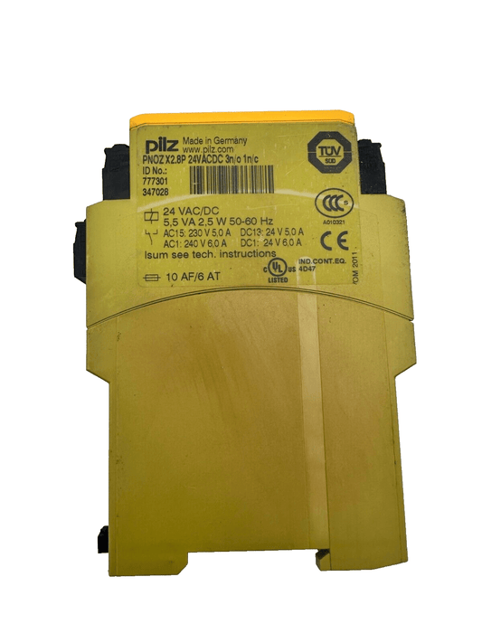PILZ 777301 PNOZ X2.8P 24ACDC 3N/O 1N/C - KLR Automation