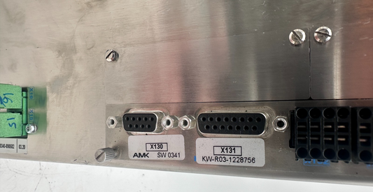 AMK AMKASYN KW 40 AVEC KW-R03 40kVA VERSION 03.20 SERVOMOTEUR
