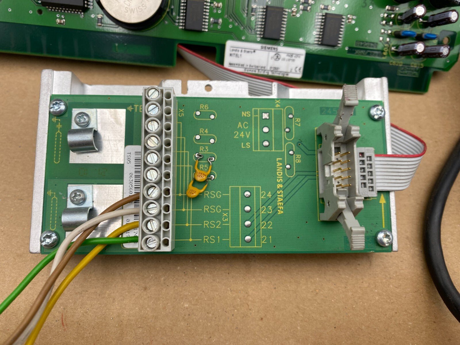SIEMENS LANDIS STAEFA NITEL1 PAZX 4274 + TS05 COMMUNICATION INTERFACE MODULE - KLR Automation