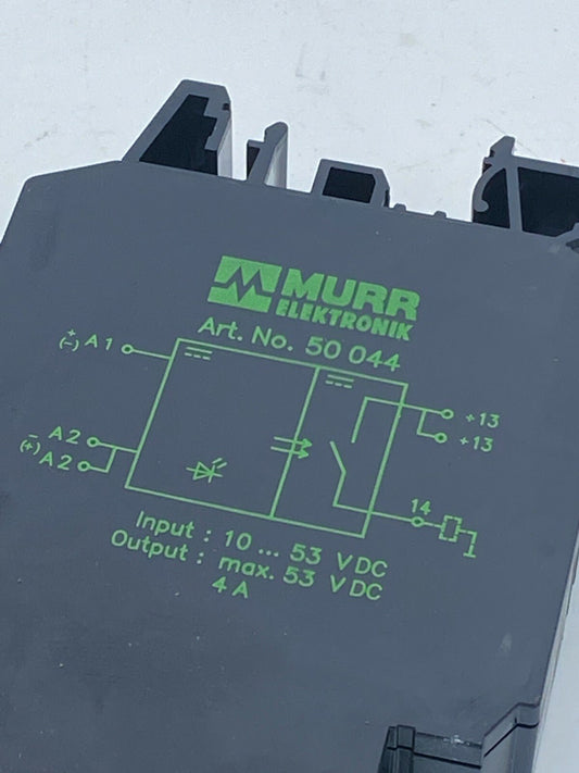 Murr 50 044 Opto Coupler Module Relay 50044 Input 10 - 53v dc Output 53v 4a Nnb - KLR Automation