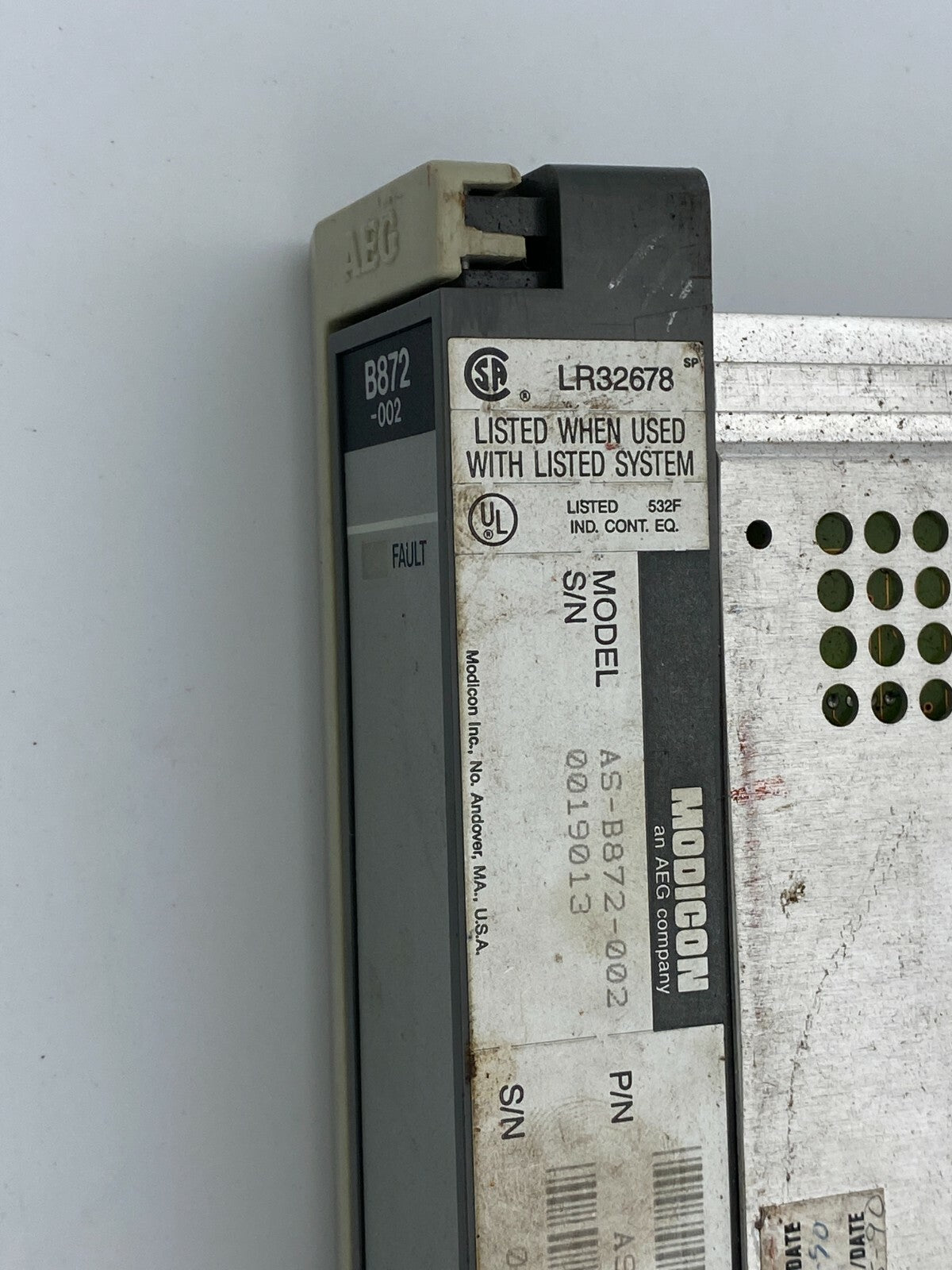 GOULD MODICON Analog Output B872: AS - B872 - 002 - KLR Automation