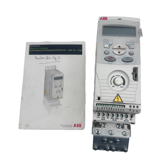 ABB ACS150-03E-01A2-4 UL TYPE 1 MUL1 OPTION 0.37 kW