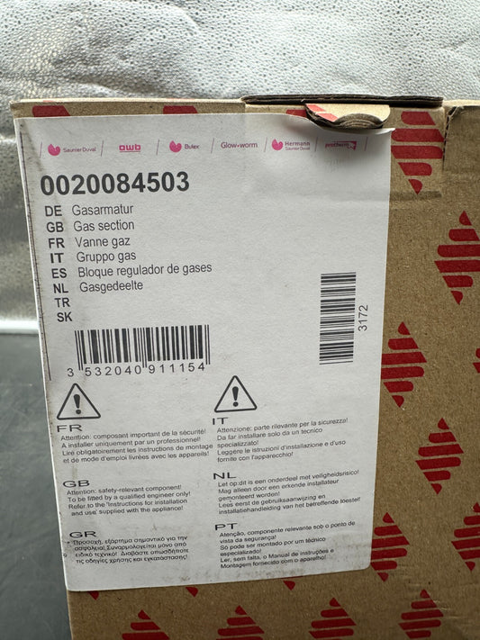 SAUNIER DUVAL 0020084503 VANNE GAZ